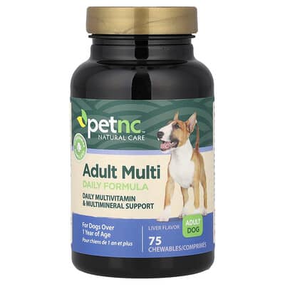 Мультивитамины для взрослых Daily Formula для собак, печень, 75 Chewables