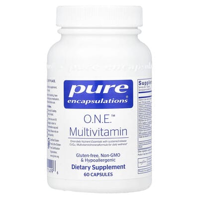Pure Encapsulations O.N.E.™ Multivitamin, 60 капсул