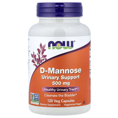D-Mannose, 500 mg, 120 Veg Capsules