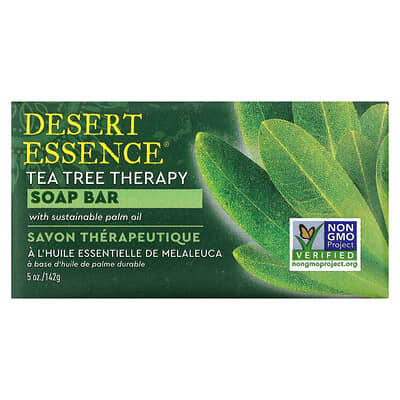 Мыло Desert Essence, Tea Tree Therapy, 5 oz (142 g)