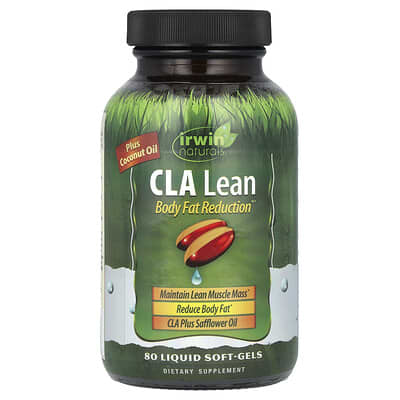 Irwin Naturals CLA Lean Body Fat Reduction™ 80 жидких мягких капсул