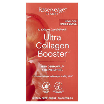 Reserveage Beauty Ultra Collagen Booster™, 90 капсул
