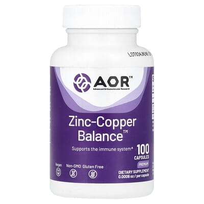 Zinc-Copper Balance™, 100 капсул