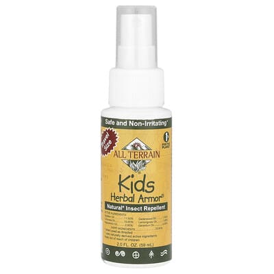Детский травяной репеллент от насекосов, 2.0 fl oz (59 ml)