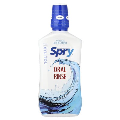 Spry®, Mouthwash, Natural Coolmint, 16 fl oz (473 ml)