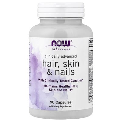 Solutions, Clinically Advanced Hair, Skin & Nails, 90 Capsules