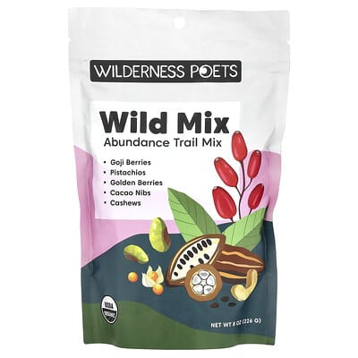 Смесь орехов и сухофруктов Wild Mix Abundance 8 oz (226 g)