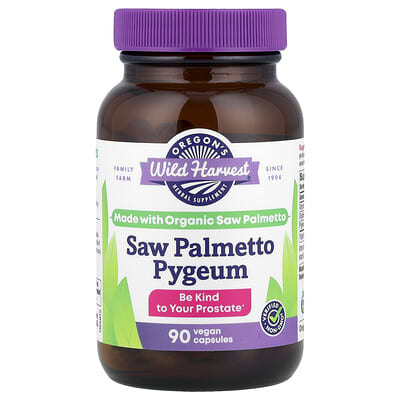 Saw Palmetto Pygeum, 90 веганских капсул