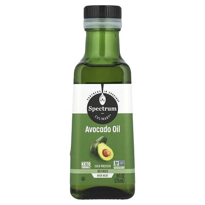 Масло авокадо, холодного отжима, 8 fl oz (236 ml)