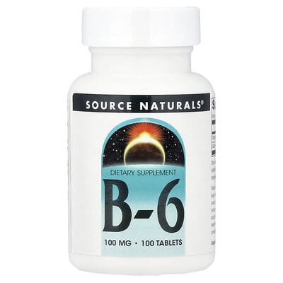 B-6, 100 Tablets