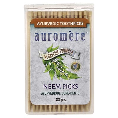 Ayurvedic Toothpicks, Neem Picks, 100 Pieces