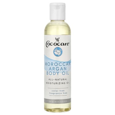 Масло для тела Moroccan Argan, без ароматизатора, 8.5 fl oz (250 ml)