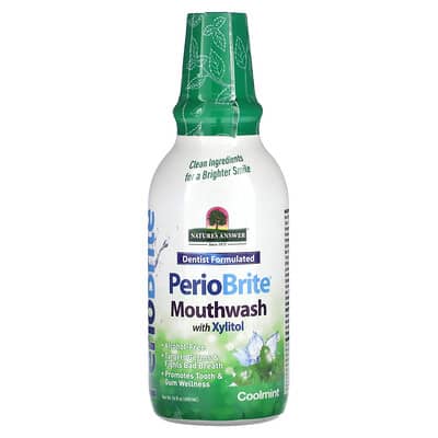PerioBrite® ополаскиватель для рта с Xylitol, Coolmint, 16 fl oz (480 ml)