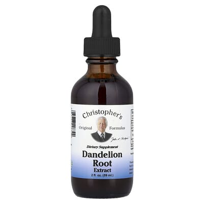 Экстракт корня одуванчика Christopher's Original Formulas, 2 fl oz (59 ml)