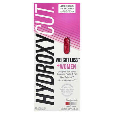 Hydroxycut Weight Loss +Women, 60 быстрорастворимых жидких капсул