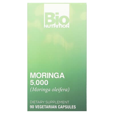 Bio Nutrition Moringa 5,000, 5,000 mg, 90 вегетарианских капсул