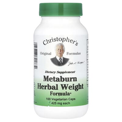 Травяная формула для снижения веса Metaburn, 100 вегетарианских капсул