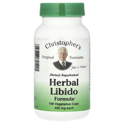 Растительный комплекс Libido Formula, 100 вегетарианских капсул