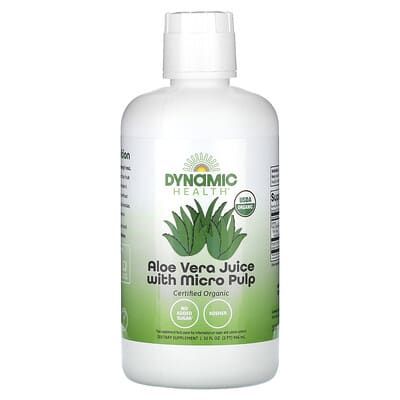 Aloe Vera сок с микропульпой, 32 fl oz (946 ml)