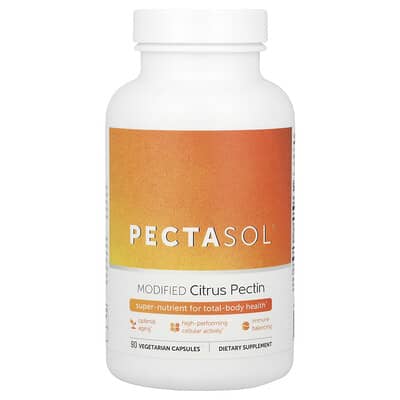 PectaSol® Modified Citrus Pectin Econugenics, 90 вегетарианских капсул