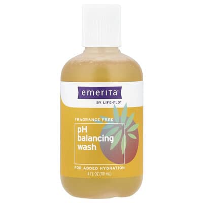 pH Balancing Wash, Fragrance Free, 4 fl oz (118 ml)