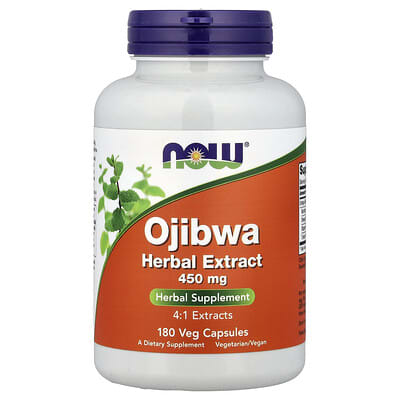 Ojibwa Herbal Extract, 450 mg, 180 Veg Capsules