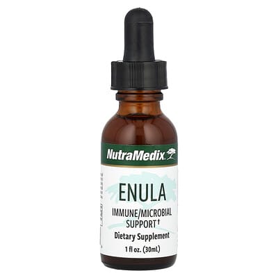 NutraMedix Enula, поддержка иммунитета/микробиома, 1 fl oz (30 ml)