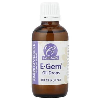 Масляные капли E-Gem®, 2 fl oz (60 ml)