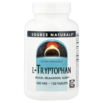 Source Naturals L-Tryptophan, 120 таблеток
