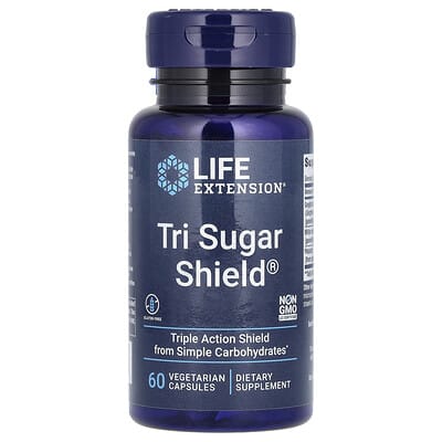 Tri Sugar Shield®, 60 вегетарианских капсул