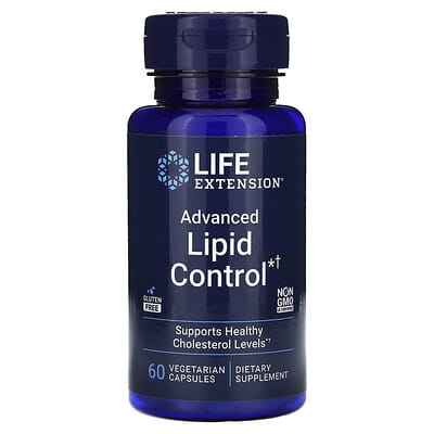 Life Extension Advanced Lipid Control, 60 капсул