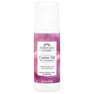 Castor Oil Roll-On Treatment , 3 fl oz (89 ml)