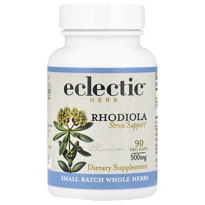 Rhodiola для поддержки при стрессе 500 mg, 90 капсул