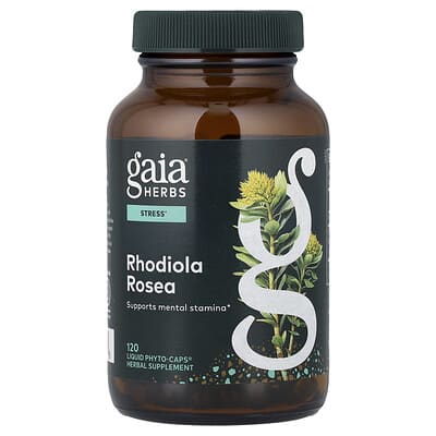 Rhodiola Rosea, 120 жидких фито-капсул (120 mg на капсулу)