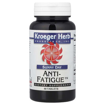 Sunny Day, Anti-Fatigue™, 80 Tablets