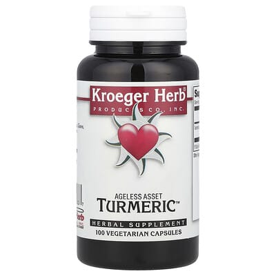 Ageless Asset Turmeric™, 100 вегетарианских капсул (450 mg per Capsule)