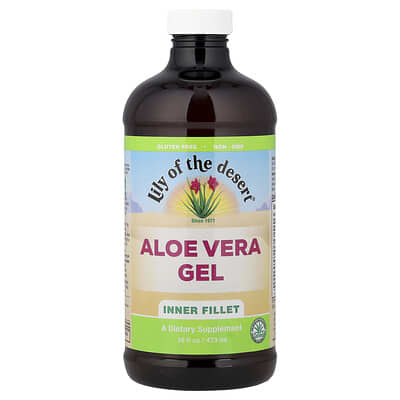 Гель алоэ вера Lily of the Desert, Inner Fillet, 16 fl oz (473 ml)