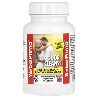 Odor Cleanse, 50 капсул (75 мг на капсулу)