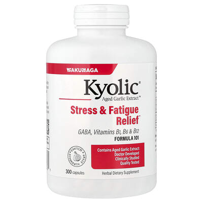 Kyolic Aged Garlic Extract™, Formula 101, 300 капсул