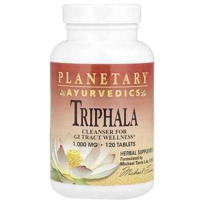 Ayurvedics, Triphala, 120 таблеток