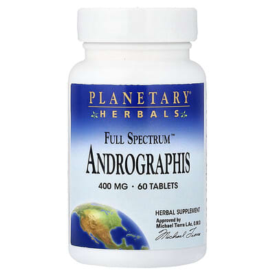Full Spectrum™ Andrographis, 400 mg, 60 таблеток