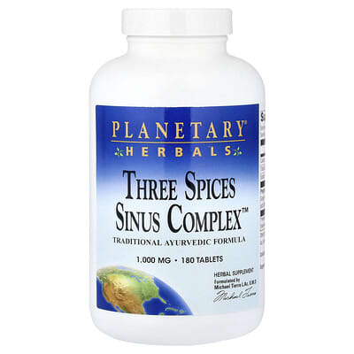 Three Spices Sinus Complex™, 180 таблеток