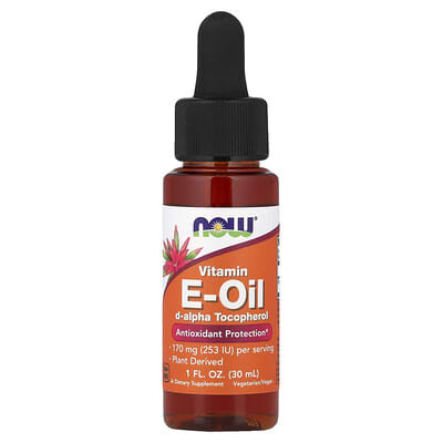 Vitamin E-Oil, Antioxidant Protection, 1 fl oz (30 ml)