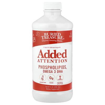 Liquid Advantage®, для концентрации внимания, 16.54 fl oz (496 ml)
