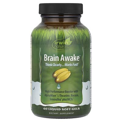 Irwin Naturals Brain Awake®, 60 жидких мягких капсул