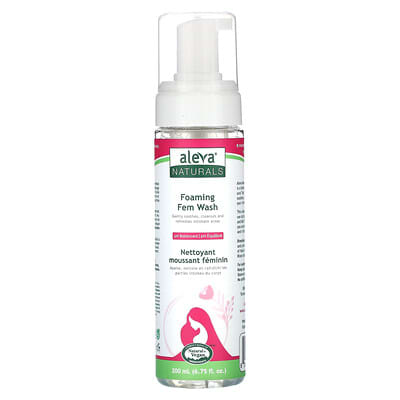 Aleva Naturals пенное средство для интимной гигиены, 6.75 fl oz (200 ml)