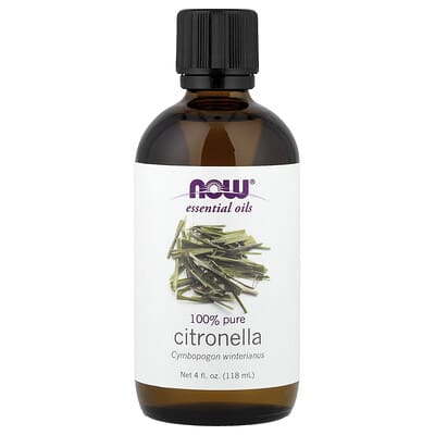 Essential Oils, Citronella, 4 fl oz (118 ml)