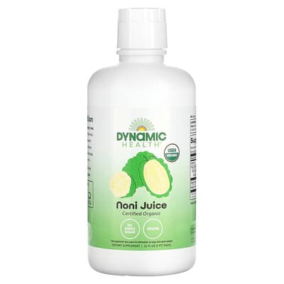 Органический сок нони Dynamic Health 32 fl oz (946 ml)