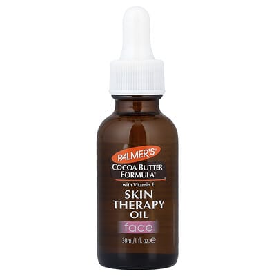 Palmer's Cocoa Butter Formula® с витамином E, масло для терапии кожи лица, натуральное шиповник, 1 fl oz (30 ml)
