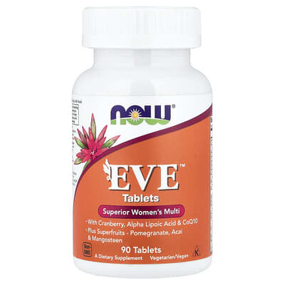 Eve™ Tablets, комплексные витамины для женщин, 90 таблеток